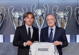 El Real Madrid renueva una temporada más a Luka Modric