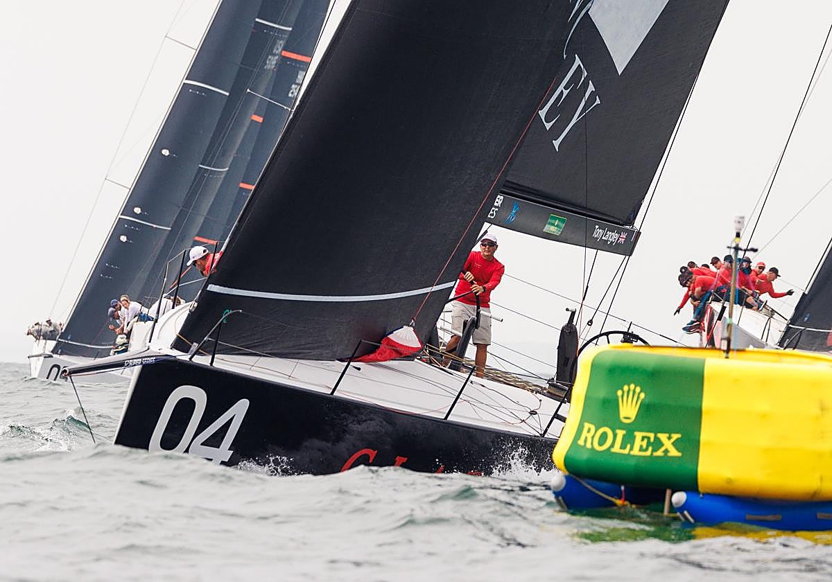 Jornada perfecta para «Gladiator», nuevo líder del Rolex TP52 World Championship 2024