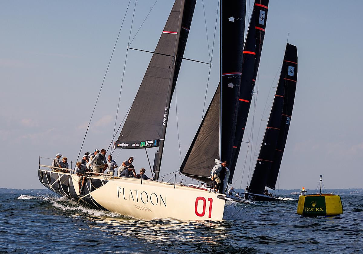 «Platoon» logró su primera victoria del año en el Rolex TP52 World Championship 2024