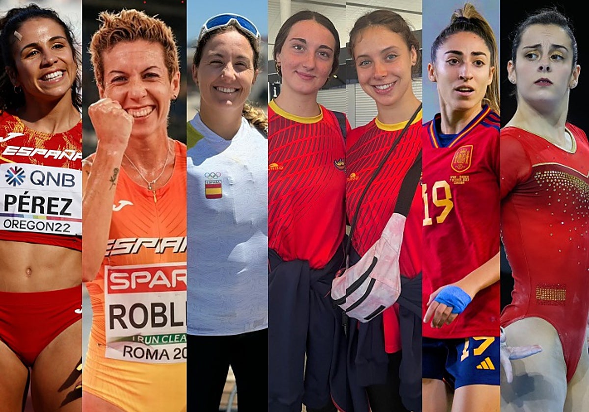 Las siete sevillanas que competirán en los Juegos Olímpicos de París