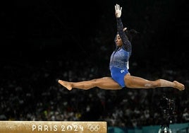 Biles recupera el trono de la exclusividad en el concurso completo