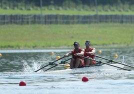 El remo tendrá que esperar: Conde y García, quintos en el doble scull