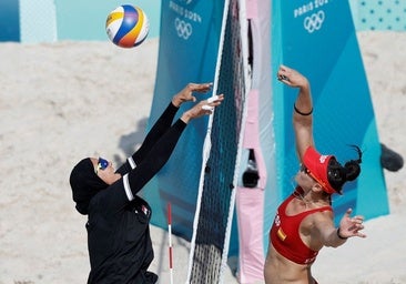 Las jugadoras de volley que no llevan bikini