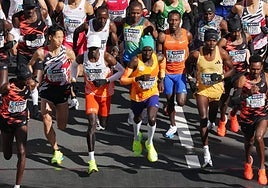 Kipchoge quiere ganar a la historia