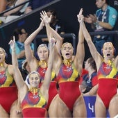 El waterpolo femenino español se hace de oro en París