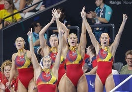 El waterpolo femenino español se hace de oro en París