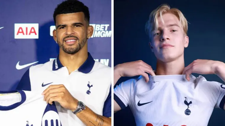 Bergvall and Solanke, Tottenham Hotspur's most notable transfers in this market