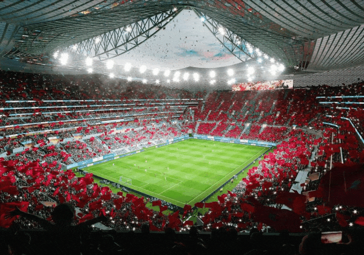 El impresionante estadio que construye Marruecos para arrebatar al Bernabéu la final del Mundial 2030