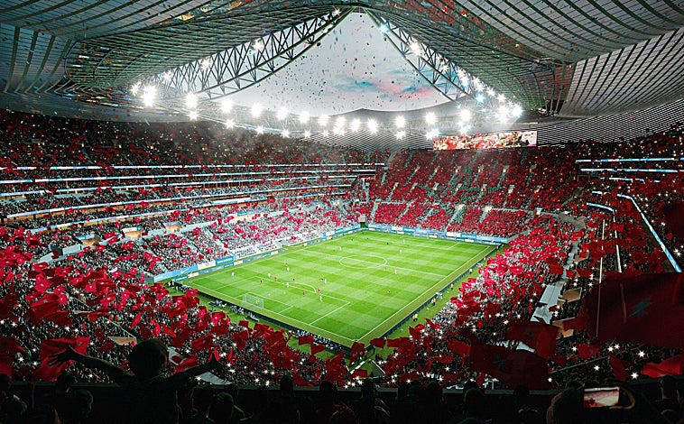 Imagen principal - II Interior y exterior del estadio