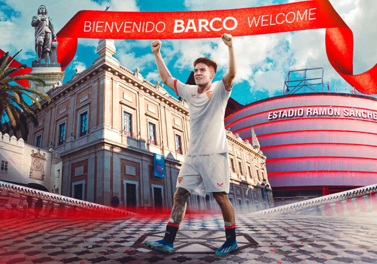 Oficial: El &#039;Colo&#039; Barco ya es jugador del Sevilla FC