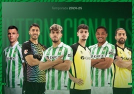 El calendario de los internacionales del Betis en el parón de septiembre