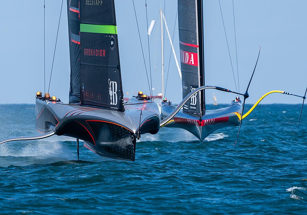 «Luna Rossa» e «Ineos» despegan en la Louis Vuitton