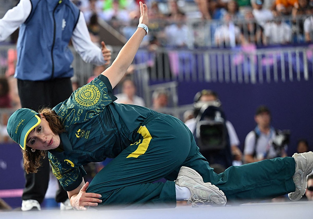 Raygun, durante su participación en los Juegos Olímpicos de París