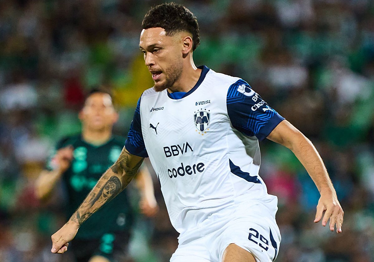 Ocampso, en su debut con Rayados