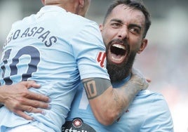 Borja Iglesias ya suma más goles que en toda la 23-24