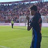 El extraño gesto de Lamine Yamal que revolucionó las redes