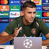 Rodri, sobre la sobrecarga de partidos: «Estamos cerca de ir a la huelga»