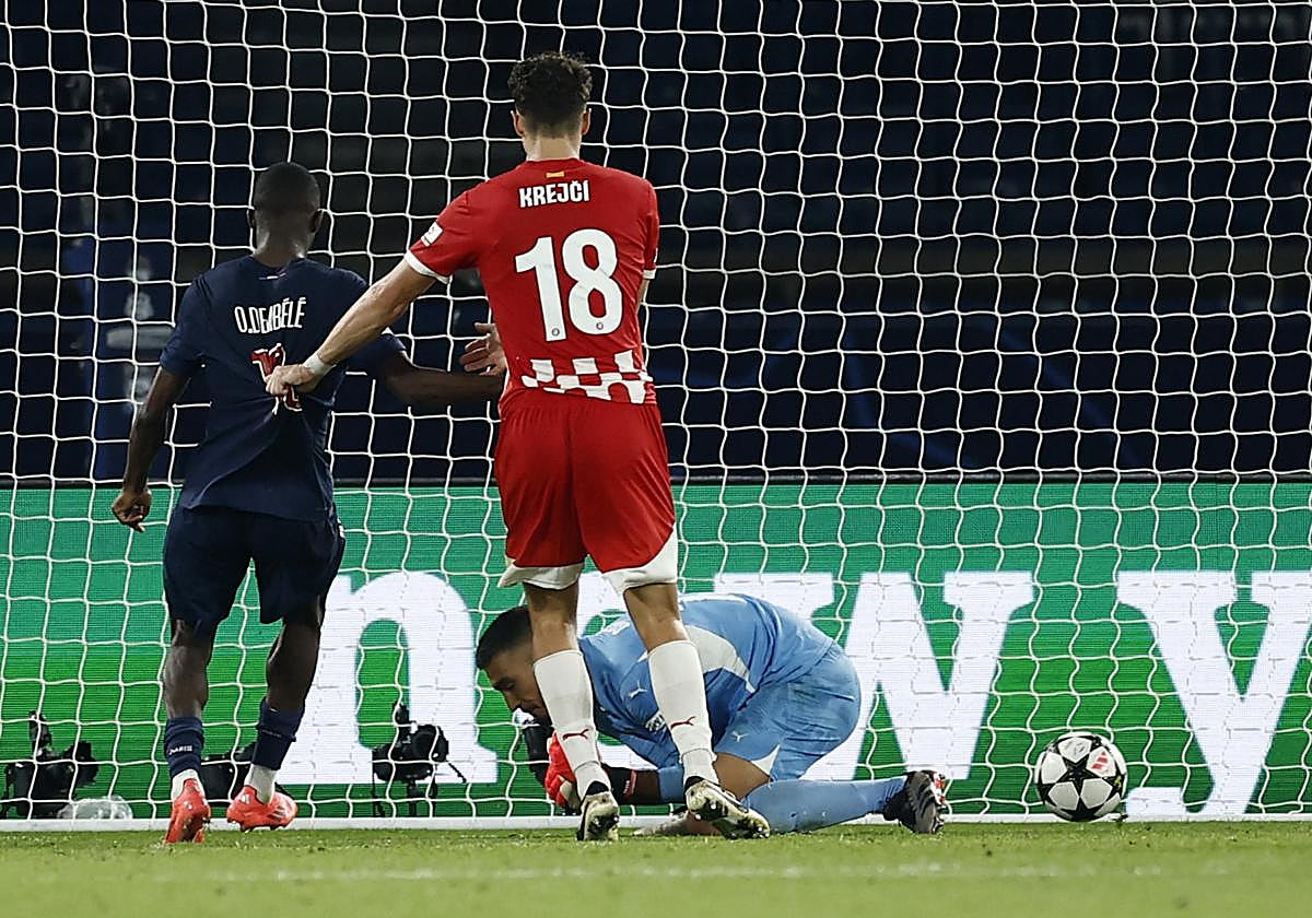 Gazzaniga falló en el gol del PSG