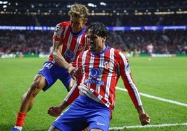 Reacción, agonía y victoria para el Atlético