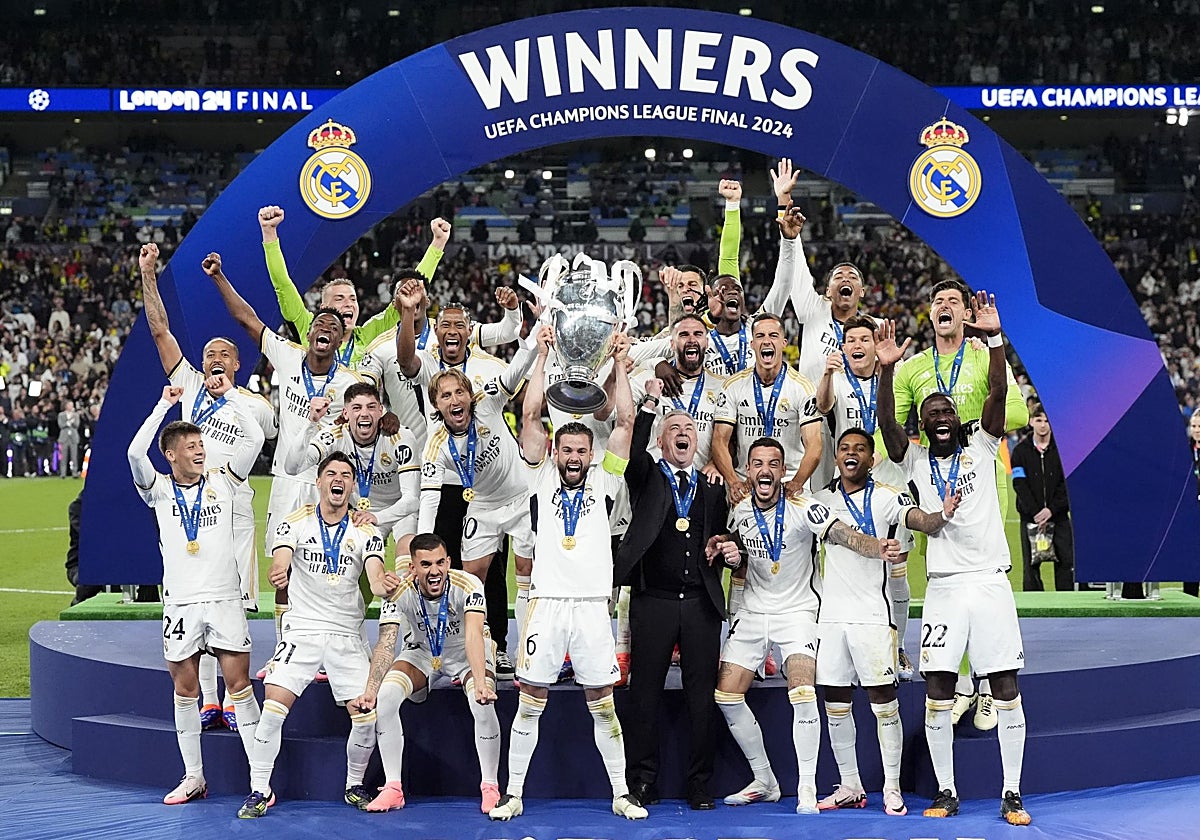 El Real Madrid es el vigente campeón de la Champions League
