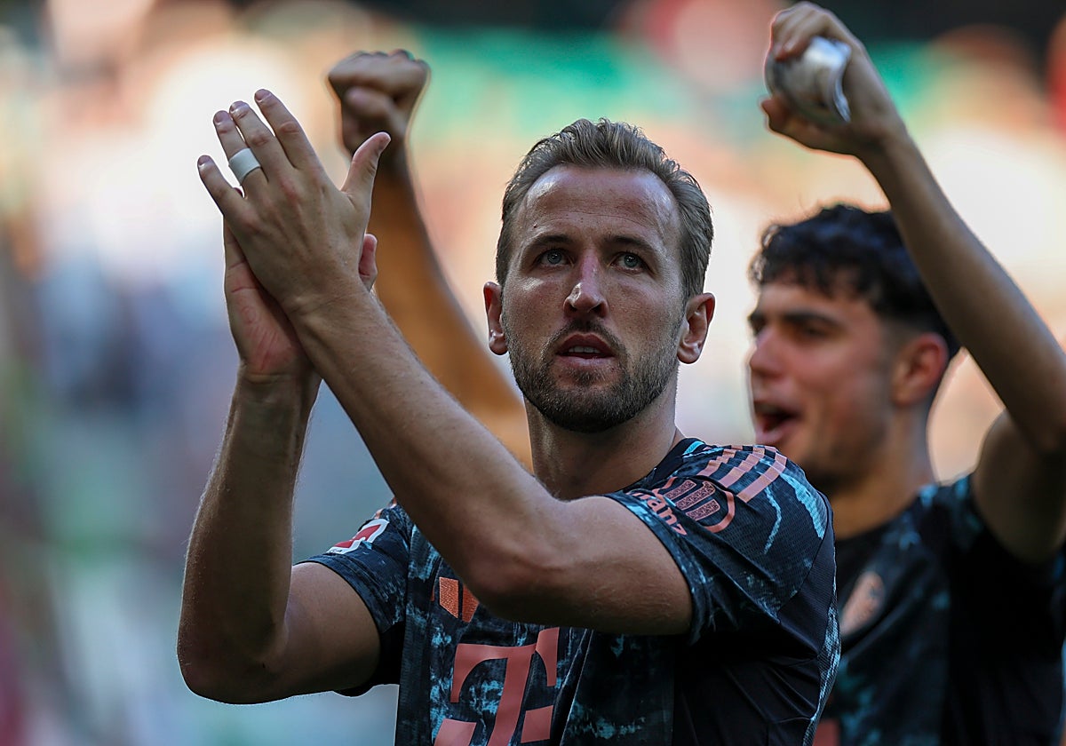 Harry Kane se ha convertido hoy en el máximo goleador inglés de la historia de la Bundesliga