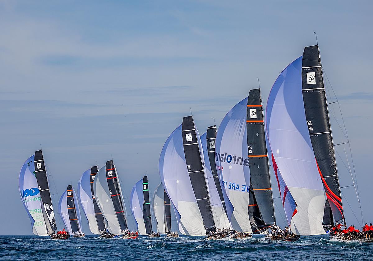 «Provezza», primer líder de la Valencia 52 Super Series Royal Cup