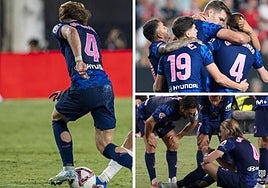 La surrealista 'lesión' de Gallagher porque Koke le deshizo el moño