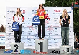 Ane Armas Segovia, campeona del mundo de wakeskate sub18