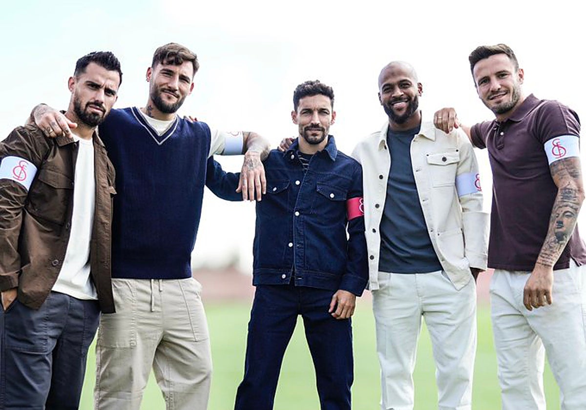 Suso, Gudelj, Navas, Marcao y Saúl, nuevos capitanes del Sevilla FC