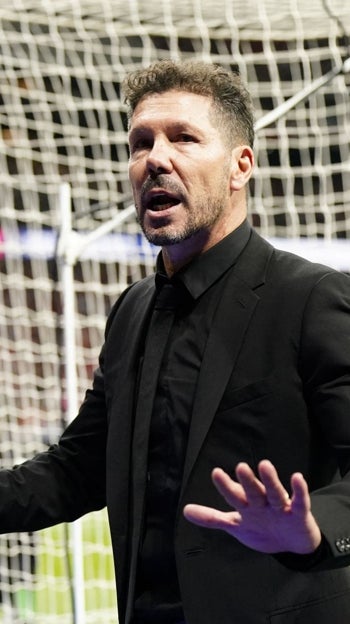Simeone pide calma a los ultras del Atlético