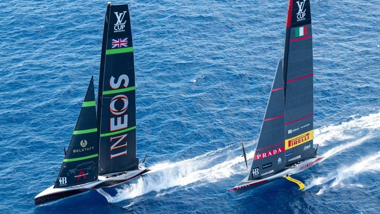 7-4: Britannia won the Louis Vuitton Cup against Luna Rossa and will become New Zealand's challengers for the America's Cup.