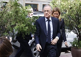 Florentino Pérez, presidente del Real Madrid