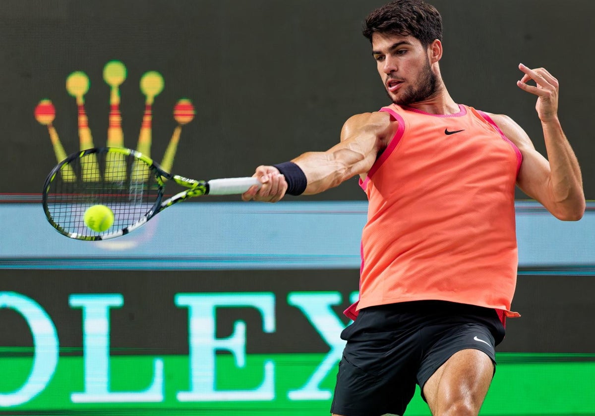 Carlos Alcaraz - Yibing Wu en directo: sigue el partido del español en el Masters 1.000 de Shanghai