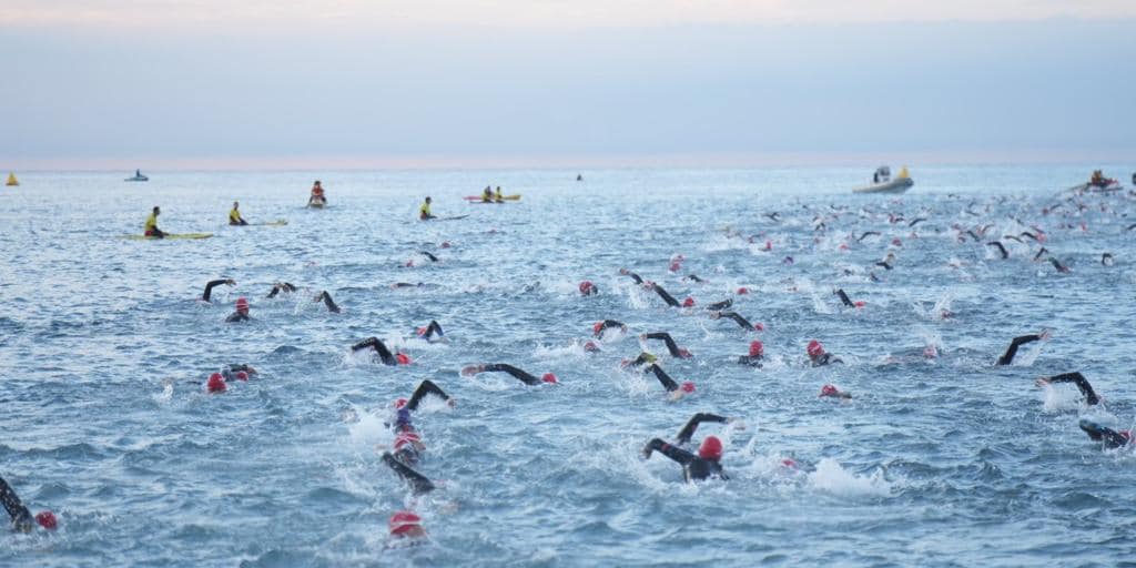 An athlete dies during the Calella-Barcelona Ironman