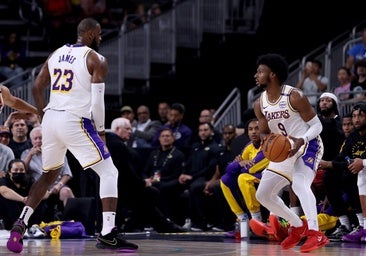 Histórico: LeBron James y Bronny, primer dúo padre-hijo en compartir equipo en la NBA