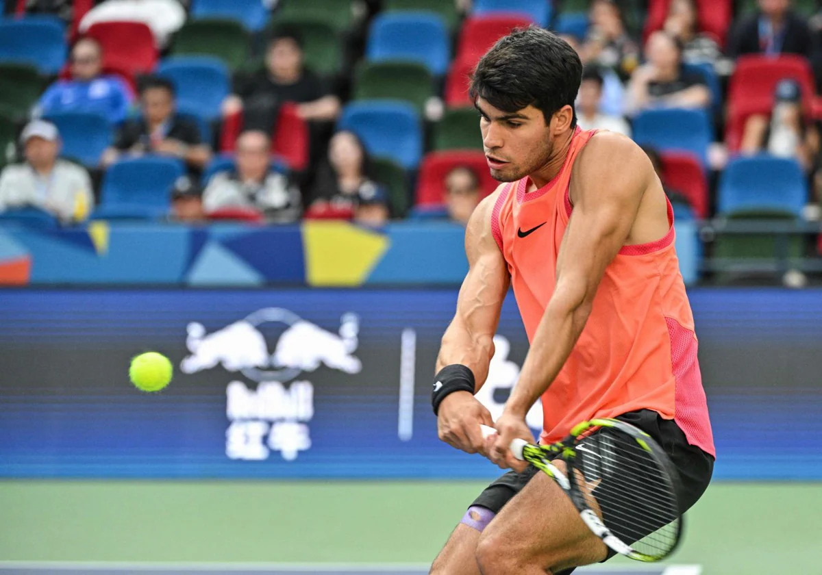 Carlos Alcaraz - Tomas Machac, en directo: resultado, ganador y última hora de los cuartos de final del Masters 1.000 de Shanghái hoy