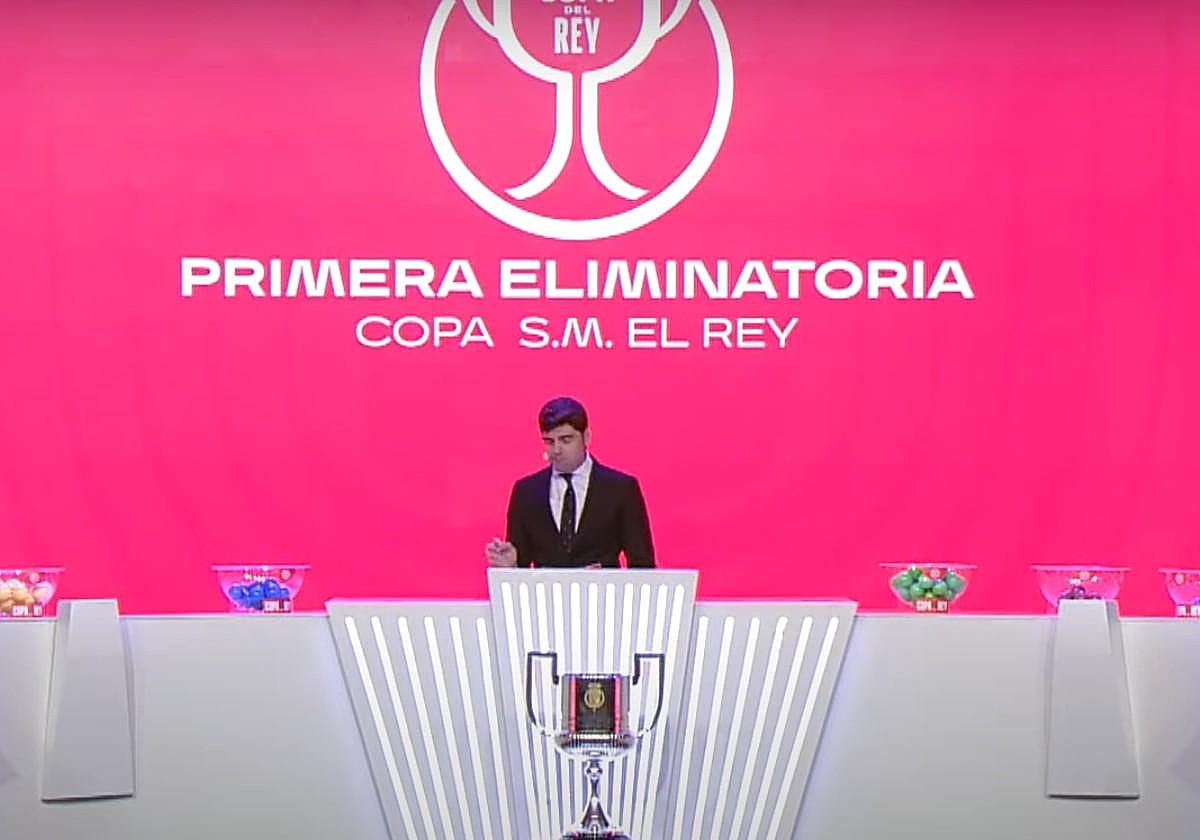 Sorteo Copa del Rey: partidos, cruces y emparejamientos de la primera ...