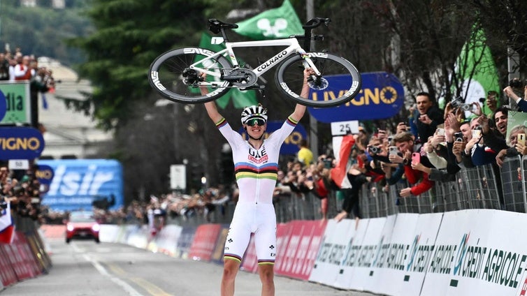 Pogacar clausura un año mágico con el Giro de Lombardía