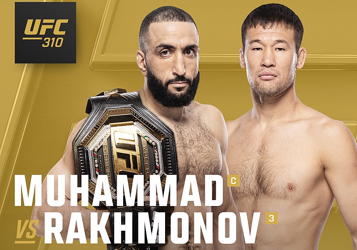 Cartel del combate estelar del UFC 310