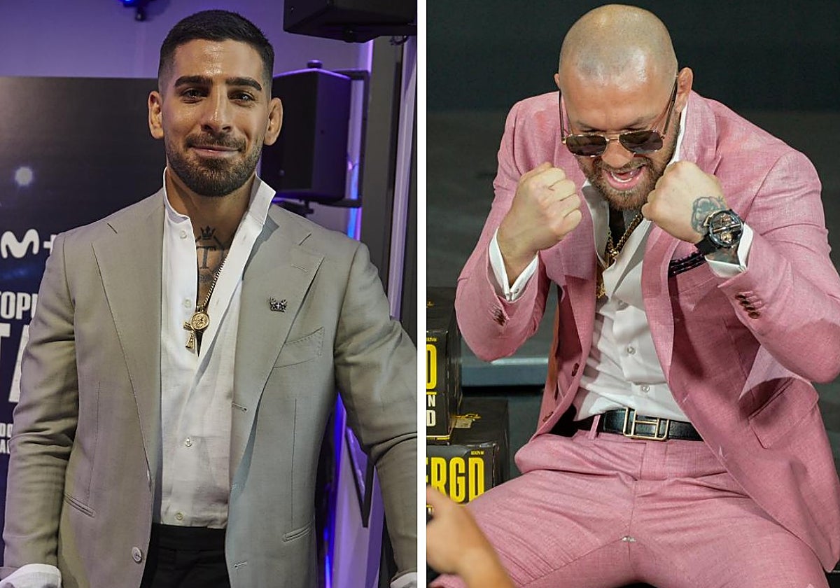 Ilia Topuria y Conor McGregor