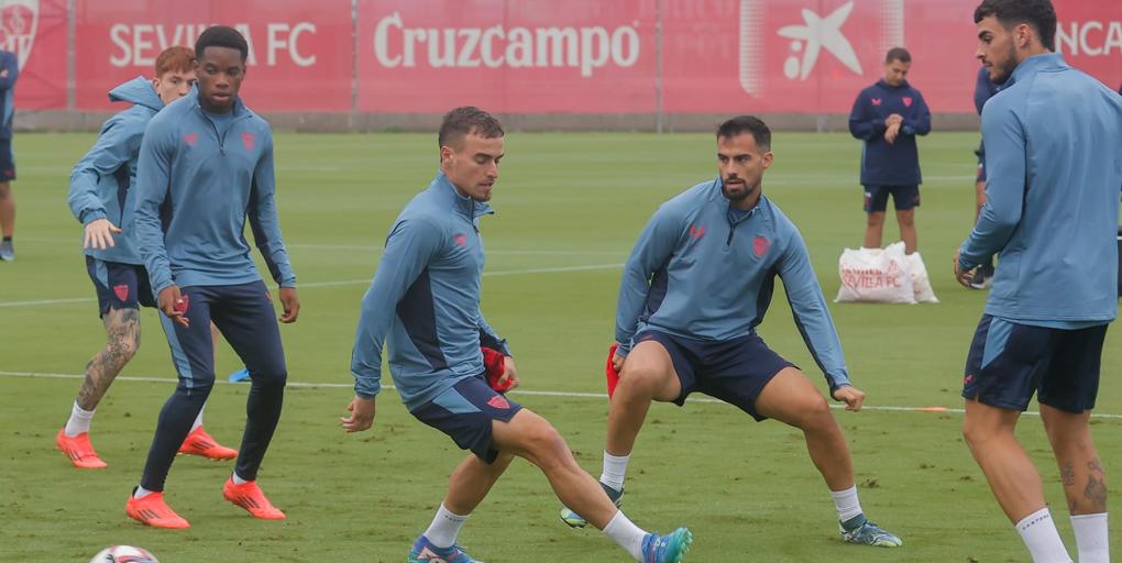 El Sevilla regresa al trabajo con lo justo