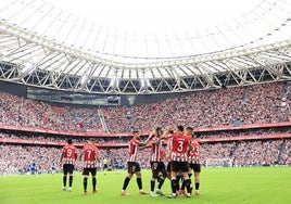 El Athletic avasalla al Espanyol y mira a la Champions