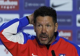 Simeone: «Samu dejó claro en un mensaje que no quería estar en el Atlético»