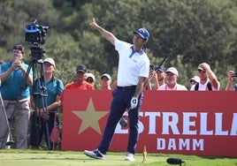 Campillo cae ante Guerrier en el noveno hoyo de desempate del Andalucía Masters