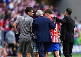 Simeone: «Es una pena que hayan tenido que pagar 5.000 por la actitud de cinco o seis»