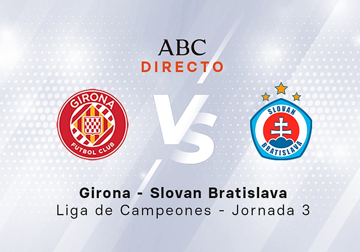 Girona - Slovan Bratislava, estadísticas del partido