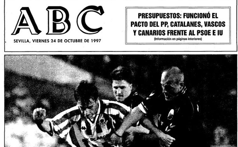 Imagen - Portada de ABC del viernes 24 de octubre de 1997