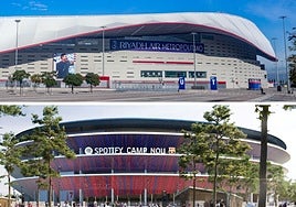 Metropolitano y Camp Nou quieren ser sedes de las finales de Champions masculina y femenina