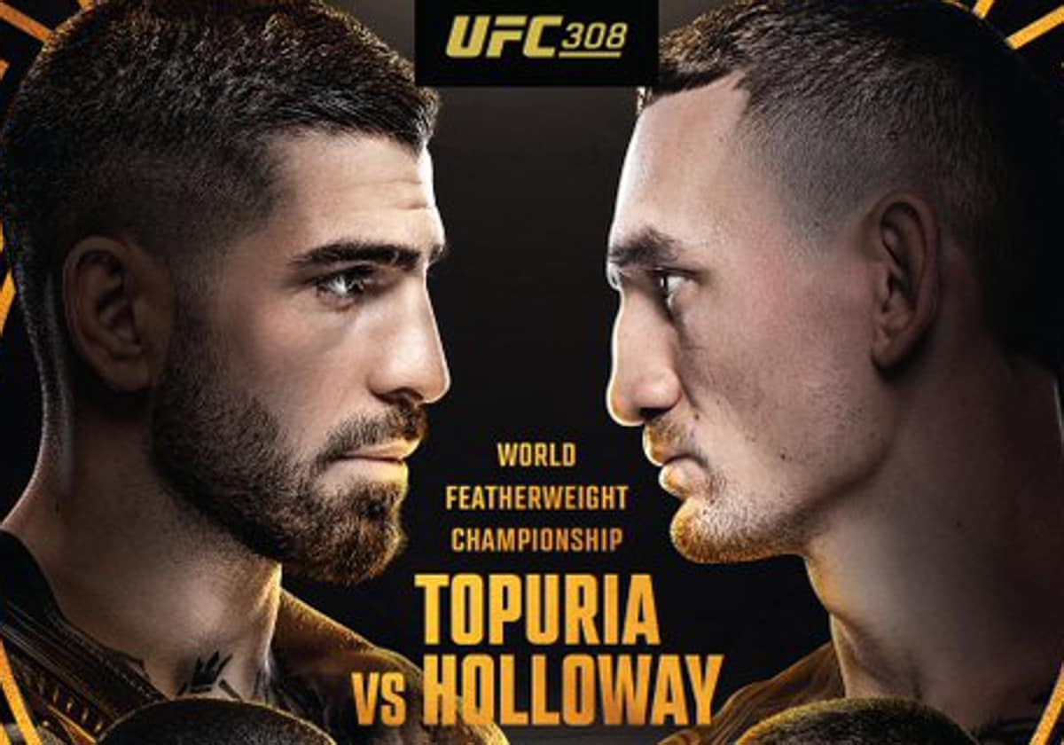 UFC 308: cartelera, orden de combates y horario del Ilia Topuria vs Max Holloway