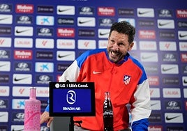Simeone pasa del clásico: «Está claro que los dos no van a sacar tres puntos»